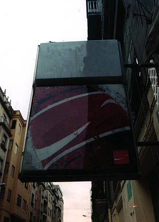 street coke sign